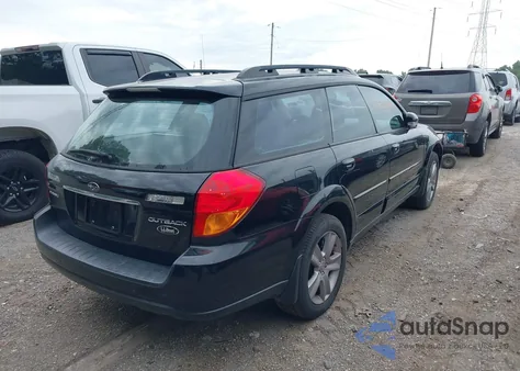 2007 Subaru Outback 3.0R L.l. Bean Edition из США, поврежденный, VIN 4S4BP86C074302505